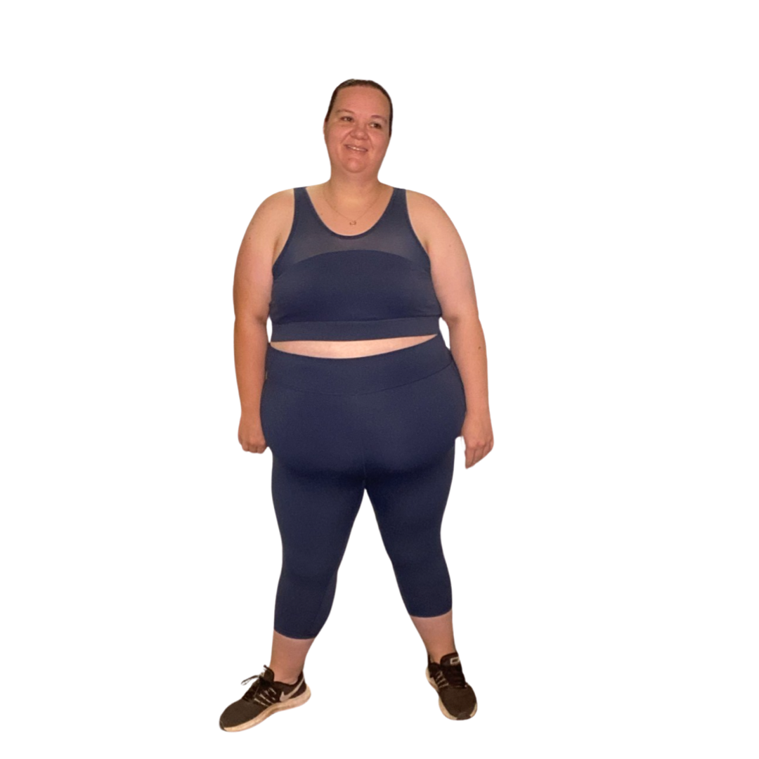 Plus size activewear sales zippay