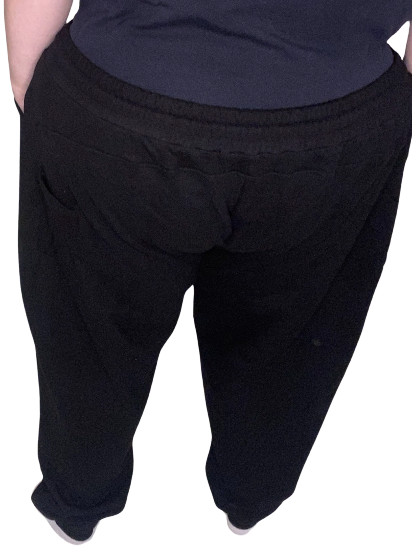 Relaxed Loungewear Pants - Black