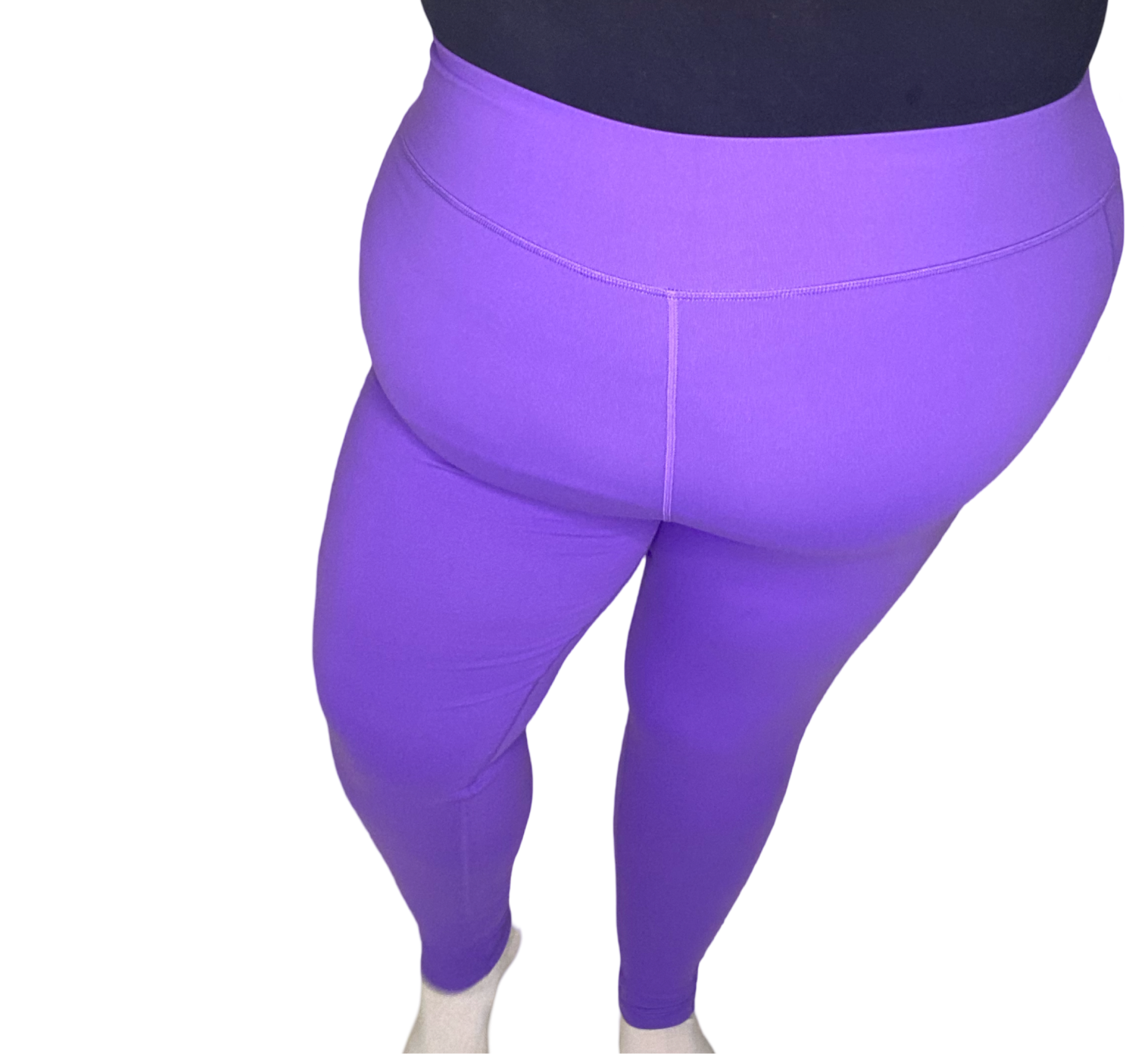 Full Length Essential Leggings - Purple