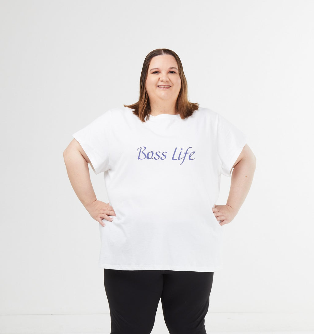 Boss Life T-Shirt - White