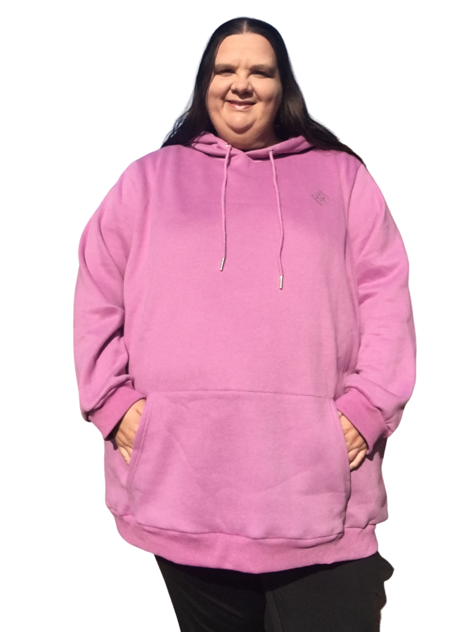 Oversized clearance hooded jumper